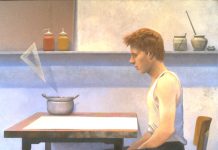 1989 Jeroen poserend (voor ‘De Laatste Europeaan’)