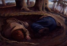 1998 Twee mannen in een kuil 114×170