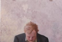 Lezende man 152 x 80 cm 2010-2012