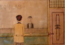 De begroeting 31,5 x 38,5