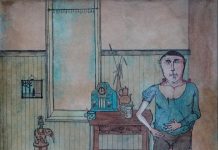 Het mooie lampje 24 x 28