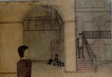 Mijn broer op de trap 27 x 32